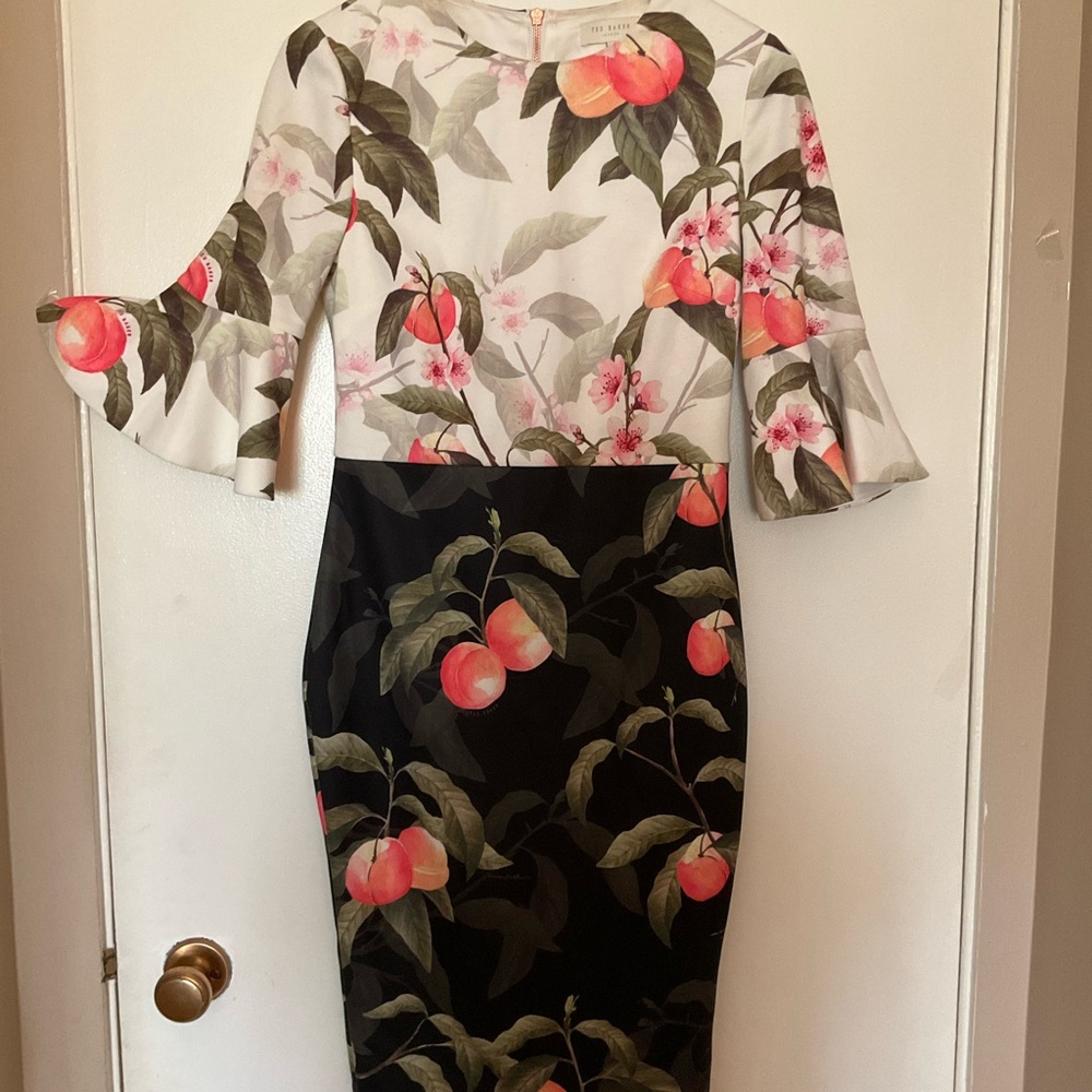 Floral Bell Sleeve Dress